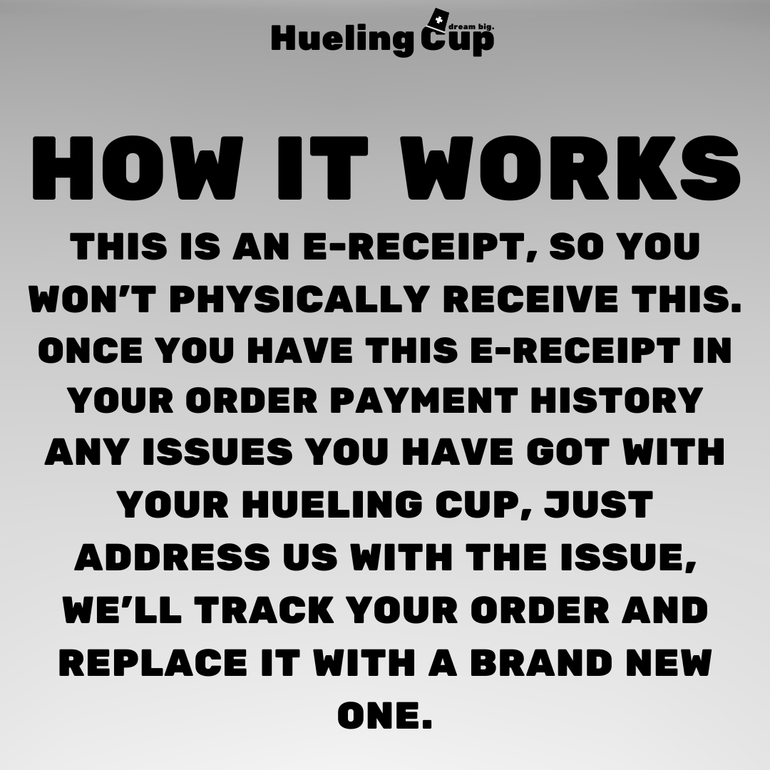 Hueling Cup™ Lifetime Warranty